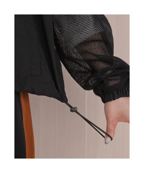 NOBU小さいサイズ専門店 / ノブチイサイサイズセンモンテン ナイロンジャケット | [Track Jacket] メッシュ トラックジャケット | 詳細9