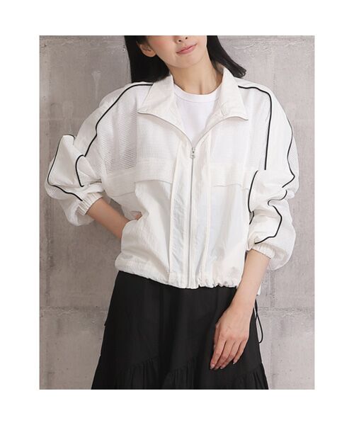 NOBU小さいサイズ専門店 / ノブチイサイサイズセンモンテン ナイロンジャケット | [Track Jacket] メッシュ トラックジャケット | 詳細15