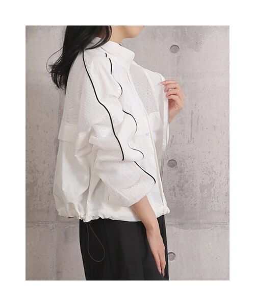 NOBU小さいサイズ専門店 / ノブチイサイサイズセンモンテン ナイロンジャケット | [Track Jacket] メッシュ トラックジャケット | 詳細16