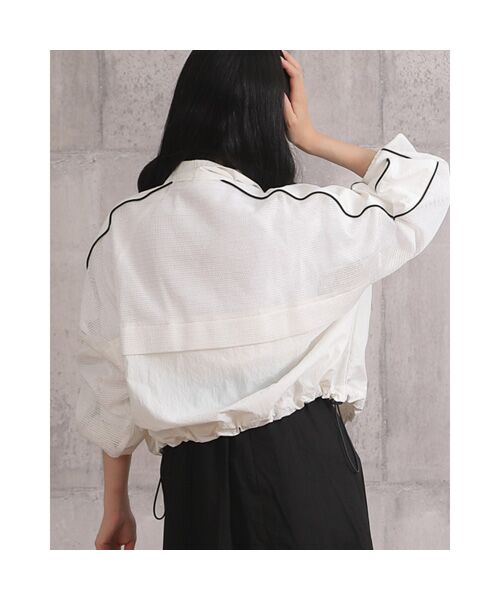 NOBU小さいサイズ専門店 / ノブチイサイサイズセンモンテン ナイロンジャケット | [Track Jacket] メッシュ トラックジャケット | 詳細17