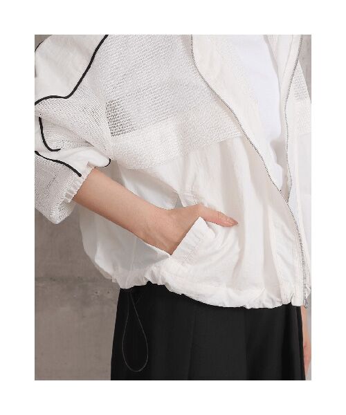 NOBU小さいサイズ専門店 / ノブチイサイサイズセンモンテン ナイロンジャケット | [Track Jacket] メッシュ トラックジャケット | 詳細18