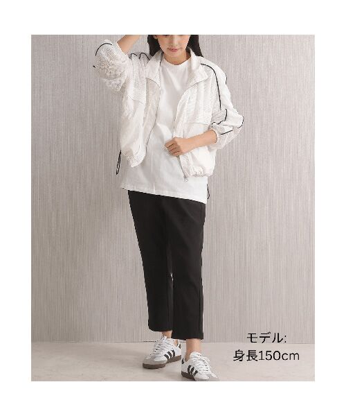 NOBU小さいサイズ専門店 / ノブチイサイサイズセンモンテン ナイロンジャケット | [Track Jacket] メッシュ トラックジャケット | 詳細21