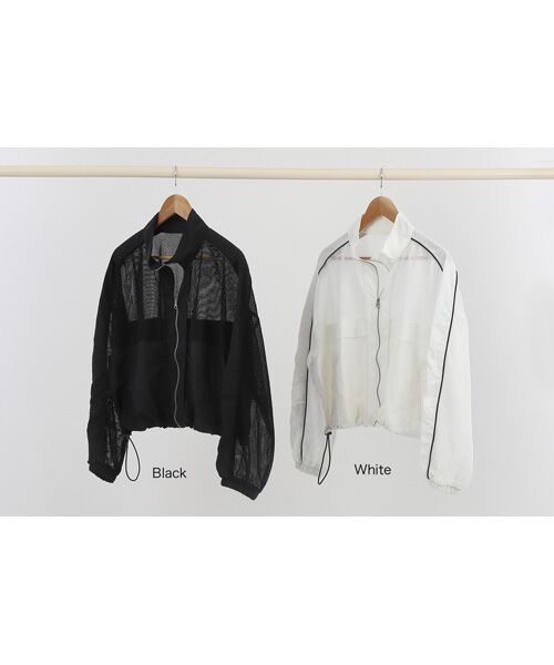 NOBU小さいサイズ専門店 / ノブチイサイサイズセンモンテン ナイロンジャケット | [Track Jacket] メッシュ トラックジャケット | 詳細23