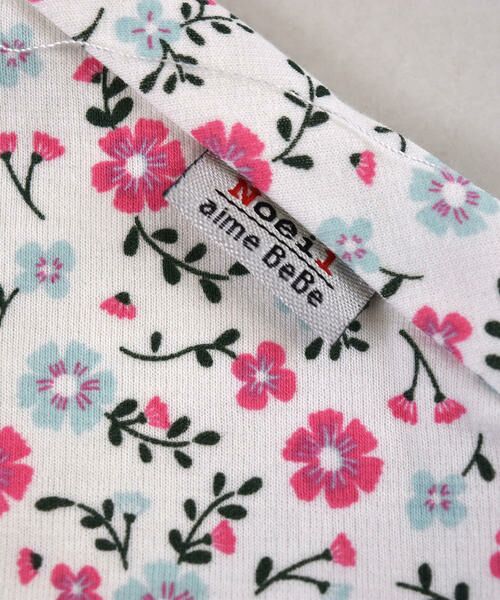 セール 花柄 リボン付き ポンチ ワンピース 80cm 130cm ワンピース Noeil Aime Bebe ノイユ エーム べべ ファッション通販 タカシマヤファッションスクエア