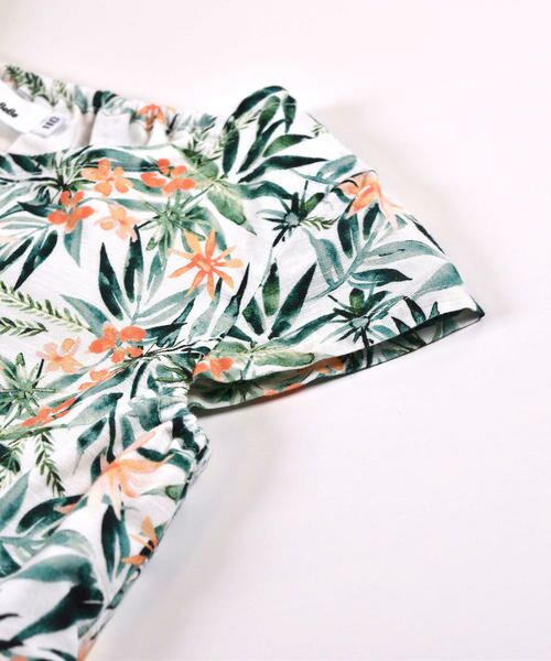 セール リーフ アロハ柄 ワンピース 90cm 130cm ワンピース Noeil Aime Bebe ノイユ エーム べべ ファッション通販 タカシマヤファッションスクエア