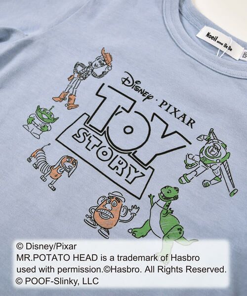 セール トイ ストーリー ロゴ プリント ロングtシャツ ディズニー ピクサー 80cm 130cm Tシャツ Noeil Aime Bebe ノイユ エーム べべ ファッション通販 タカシマヤファッションスクエア