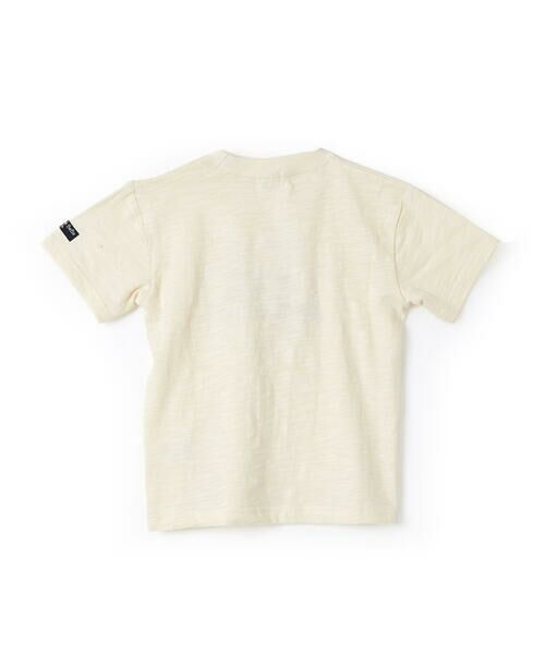 Noeil aime BeBe / ノイユ エーム べべ Tシャツ | 車 クルマ 刺繍 半袖 Tシャツ (80~130cm) | 詳細1
