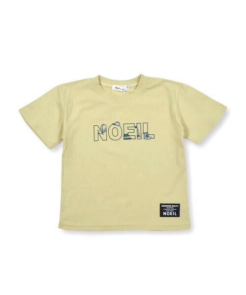 Noeil aime BeBe / ノイユ エーム べべ Tシャツ | ロゴ 刺繍 半袖 Tシャツ (80~130cm) | 詳細13