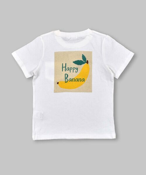 Noeil aime BeBe / ノイユ エーム べべ Tシャツ | バナナ モチーフ 半袖 Tシャツ (80~130cm) | 詳細1