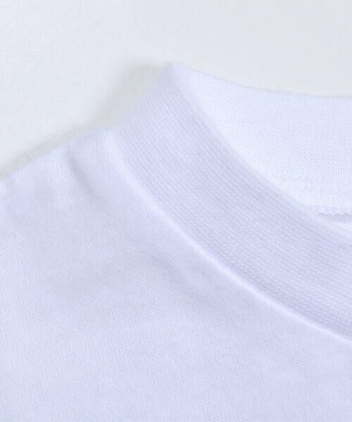 Noeil aime BeBe / ノイユ エーム べべ セットアップ | 2点 セット ロゴ プリント Tシャツ + ボーダー パンツ (80~130cm) | 詳細14