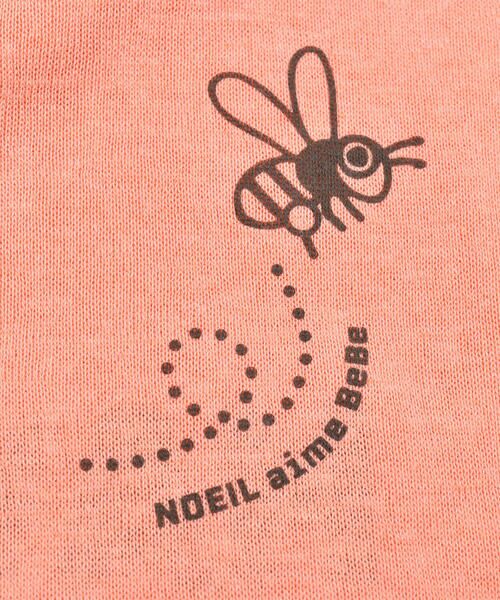 Noeil aime BeBe / ノイユ エーム べべ Tシャツ | 発泡プリントTシャツ (80~130cm) | 詳細21