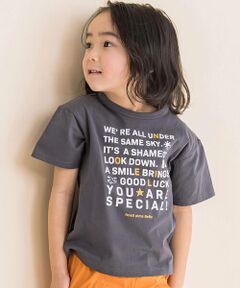 メッセージブリントTシャツ(80~130cm)