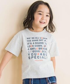 メッセージブリントTシャツ(80~130cm)