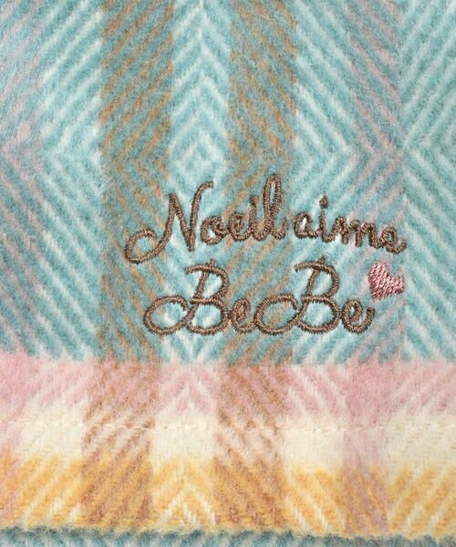 Noeil aime BeBe / ノイユ エーム べべ ミニ・ひざ丈スカート | モッサチェックキュロットスカート(90~130cm) | 詳細9