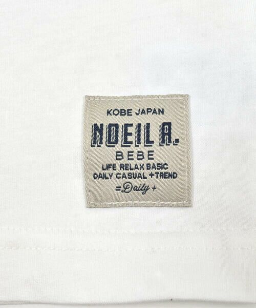 Noeil aime BeBe / ノイユ エーム べべ Tシャツ | 【お揃い】チェックドット胸切り替えTシャツ(80~130cm) | 詳細10