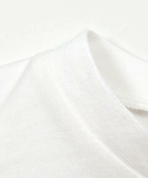 Noeil aime BeBe / ノイユ エーム べべ Tシャツ | 【お揃い】チェックドット胸切り替えTシャツ(80~130cm) | 詳細6