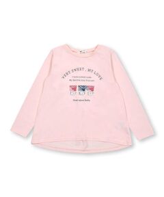 ジャムプリント後ろタックAラインTシャツ(80~130cm)