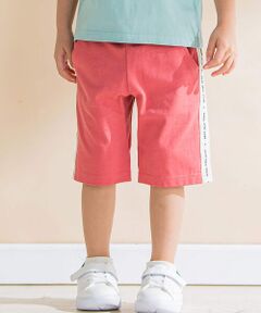 サイドラインロゴテープハーフパンツ(80~130cm)