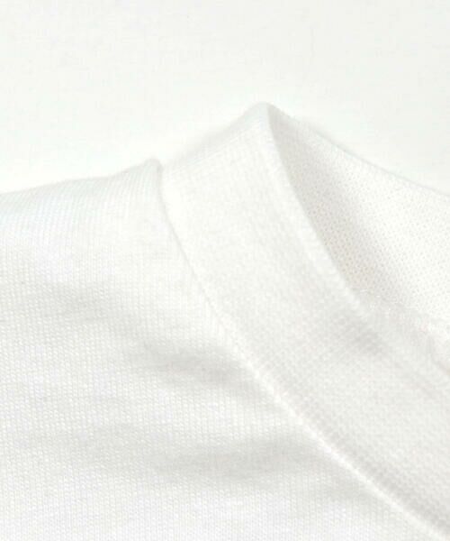 Noeil aime BeBe / ノイユ エーム べべ Tシャツ | ボーダー切り替えキッチンカーポケットTシャツ(80~130cm) | 詳細6