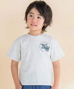 サンドイッチプリントTシャツ(80~130cm)