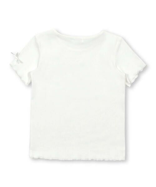 Noeil aime BeBe / ノイユ エーム べべ Tシャツ | フライスシンプルロゴTシャツ(90~130cm) | 詳細4
