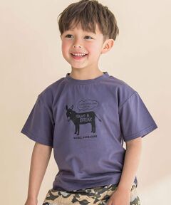 ロバプリントTシャツ(80~130cm)