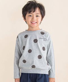 ポルカドットプリントBIGTシャツ(80~130cm)