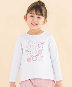 Noeil aime BeBe / ノイユ エーム べべ Tシャツ | ベア天竺切り替えAラインTシャツ(80~130cm)