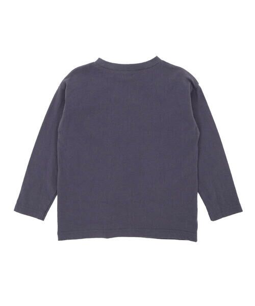 Noeil aime BeBe / ノイユ エーム べべ Tシャツ | 【お揃い】天竺ギンガムJQ切り替えTシャツ(80~130cm) | 詳細6