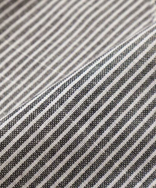 Noeil aime BeBe / ノイユ エーム べべ ショート・ハーフ・半端丈パンツ | ストライプx天竺ハーフパンツ(80~130cm) | 詳細9