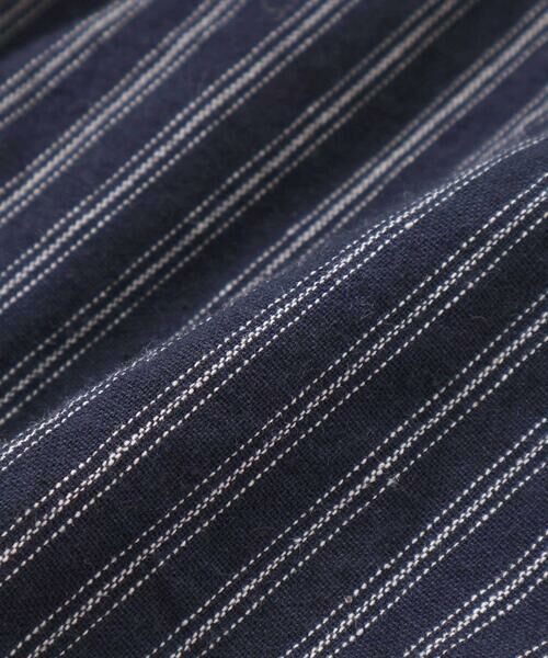 Noeil aime BeBe / ノイユ エーム べべ ショート・ハーフ・半端丈パンツ | ストライプx天竺ハーフパンツ(80~130cm) | 詳細17