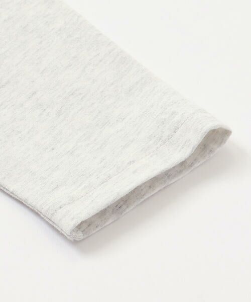 Noeil aime BeBe / ノイユ エーム べべ Tシャツ | 天竺スパンフライス配色くるまプリント長袖Tシャツ(80~130cm) | 詳細11