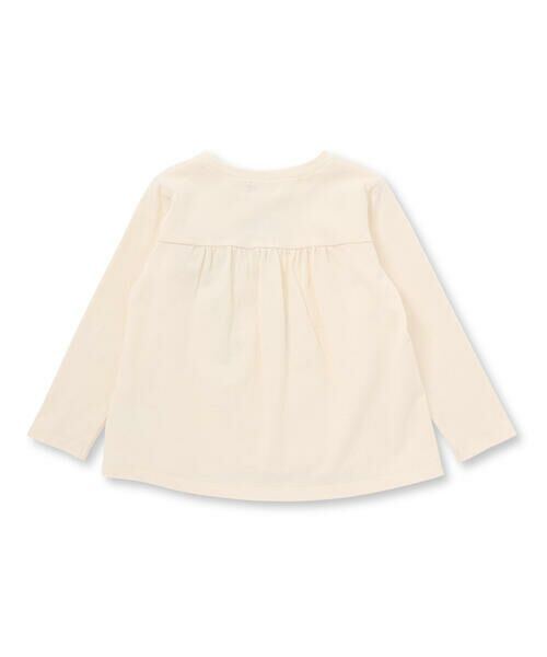 Noeil aime BeBe / ノイユ エーム べべ Tシャツ | 天竺チェックリボン長袖Tシャツ(80~130cm) | 詳細5