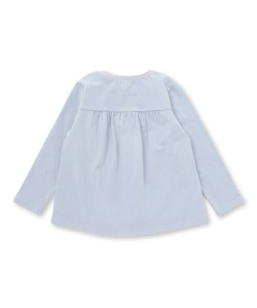 Noeil aime BeBe / ノイユ エーム べべ Tシャツ | 天竺チェックリボン長袖Tシャツ(80~130cm) | 詳細11