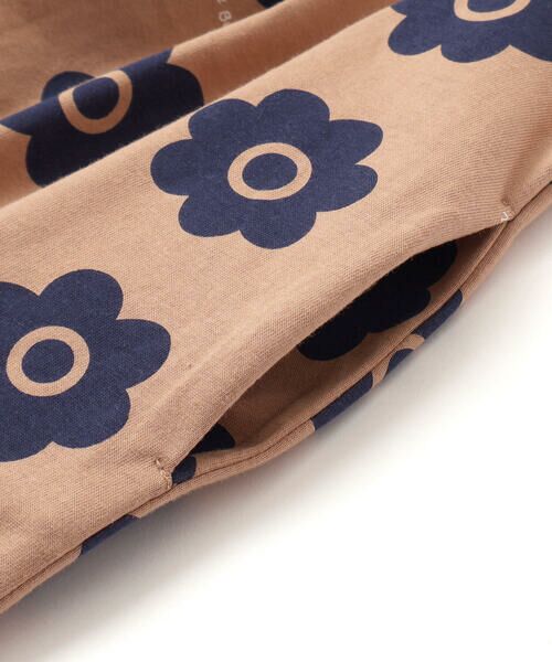 Noeil aime BeBe / ノイユ エーム べべ ミニ丈・ひざ丈ワンピース | 【お揃い】花柄プリント天竺ワンピース(80~130cm) | 詳細10