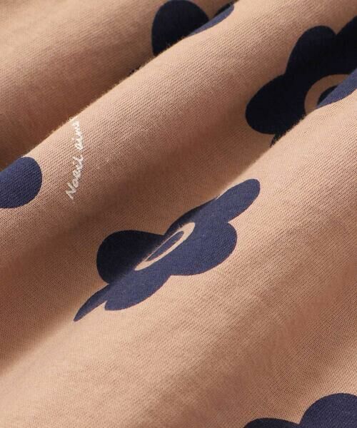 Noeil aime BeBe / ノイユ エーム べべ ミニ丈・ひざ丈ワンピース | 【お揃い】花柄プリント天竺ワンピース(80~130cm) | 詳細12