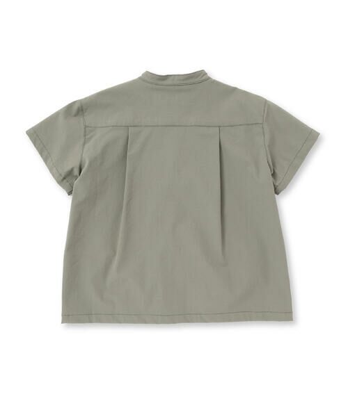 Noeil aime BeBe / ノイユ エーム べべ シャツ・ブラウス | 【お揃い】リップストップ・ダンガリー半袖シャツ+パンツセットアップ(90~130cm) | 詳細20