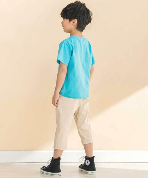 Noeil aime BeBe / ノイユ エーム べべ ショート・ハーフ・半端丈パンツ | 6分丈デニムニットパンツ(80~130cm) | 詳細5