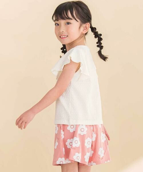 Noeil aime BeBe / ノイユ エーム べべ その他パンツ | 【お揃い】花柄プリント天竺キュロット(80~130cm) | 詳細2