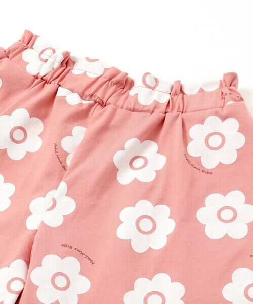 Noeil aime BeBe / ノイユ エーム べべ その他パンツ | 【お揃い】花柄プリント天竺キュロット(80~130cm) | 詳細5