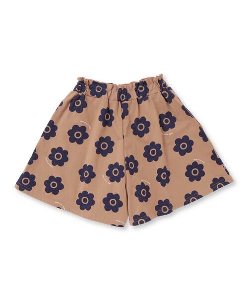 Noeil aime BeBe / ノイユ エーム べべ その他パンツ | 【お揃い】花柄プリント天竺キュロット(80~130cm) | 詳細15