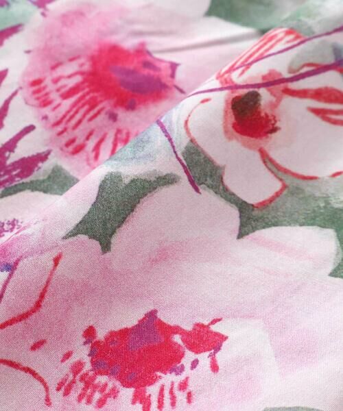 Noeil aime BeBe / ノイユ エーム べべ ミニ・ひざ丈スカート | 【お揃い】花柄チェックポケットフリルキュロット(90~130cm) | 詳細9