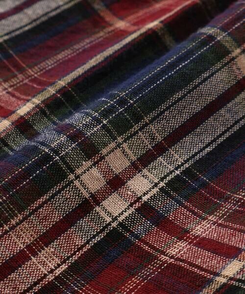 Noeil aime BeBe / ノイユ エーム べべ ミニ・ひざ丈スカート | 【お揃い】花柄チェックポケットフリルキュロット(90~130cm) | 詳細16