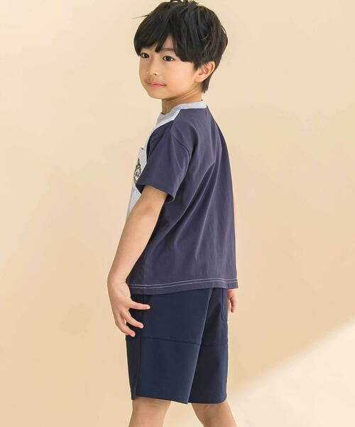 Noeil aime BeBe / ノイユ エーム べべ ショート・ハーフ・半端丈パンツ | ストレッチミラノリブショートパンツ(80~130cm) | 詳細2