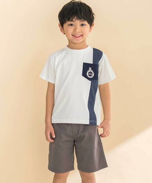 Noeil aime BeBe / ノイユ エーム べべ ショート・ハーフ・半端丈パンツ | ストレッチミラノリブショートパンツ(80~130cm) | 詳細6