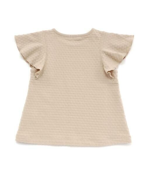 Noeil aime BeBe / ノイユ エーム べべ Tシャツ | フレアスリーブお花プリント半袖Tシャツ(80~130cm) | 詳細10