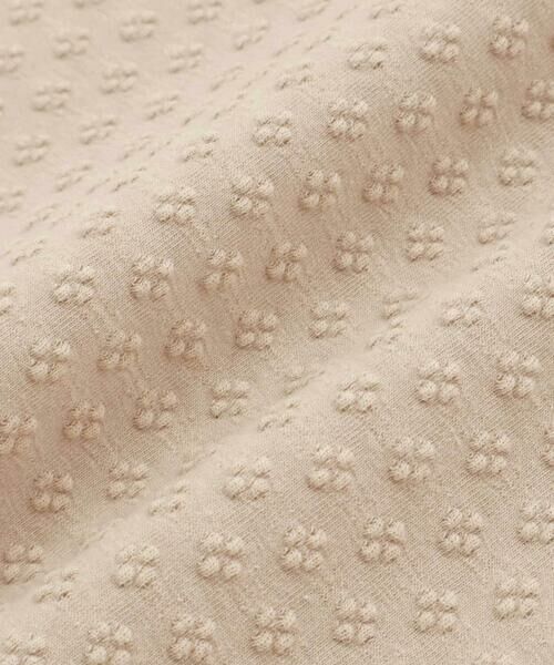 Noeil aime BeBe / ノイユ エーム べべ Tシャツ | フレアスリーブお花プリント半袖Tシャツ(80~130cm) | 詳細16