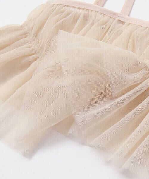 Noeil aime BeBe / ノイユ エーム べべ Tシャツ | チュールキャミソール重ね着フライス半袖Tシャツセット(90~130cm) | 詳細14