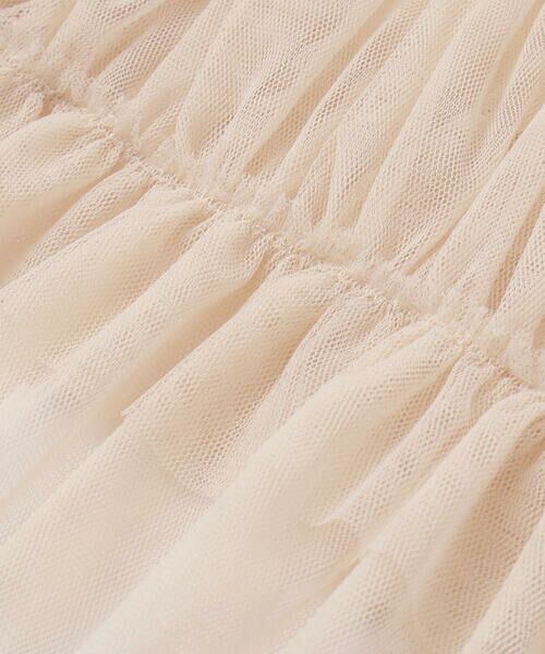 Noeil aime BeBe / ノイユ エーム べべ Tシャツ | チュールキャミソール重ね着フライス半袖Tシャツセット(90~130cm) | 詳細15