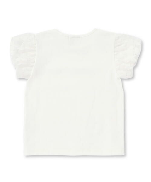 Noeil aime BeBe / ノイユ エーム べべ Tシャツ | フライスパフスリーブ半袖Tシャツ(80~130cm) | 詳細3